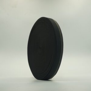 Rouleau Élastique Rayé 1KG – Noir