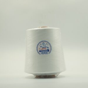 Bobine de fil polyester résistant – Blanc / 1Kg