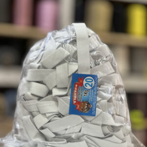 Élastique couture 1 KG Blanc N°20