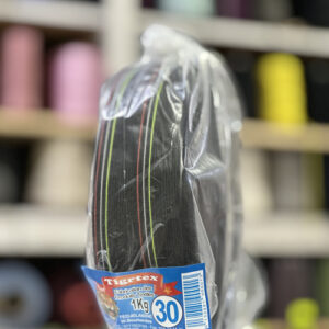 Élastique couture 1 KG Noir N°30