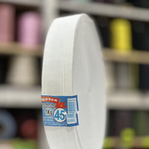 Élastique couture 1 KG Blanc N°45