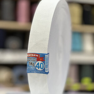 Élastique couture 1 KG Blanc N°40