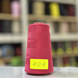 Fil à coudre rose vif 404