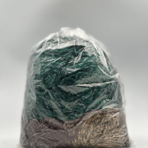 Macramé Polyester Vert et Marron — Sachet 1 KG