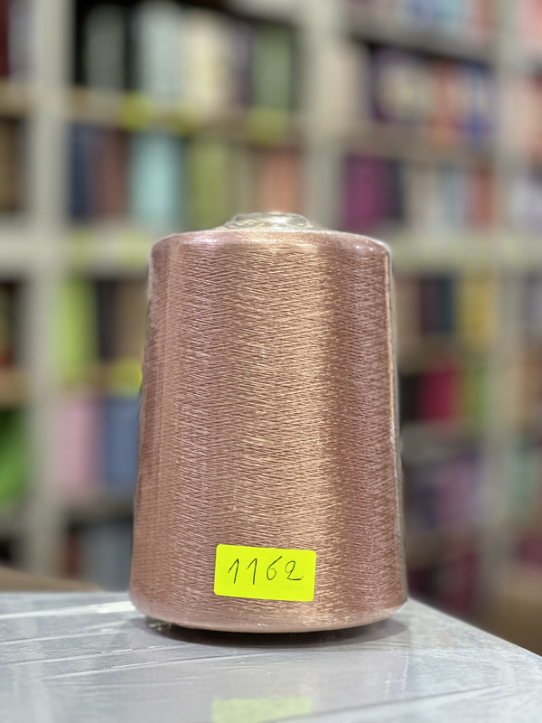 FIL RAYON CHINE – 1162 – Rose poudré