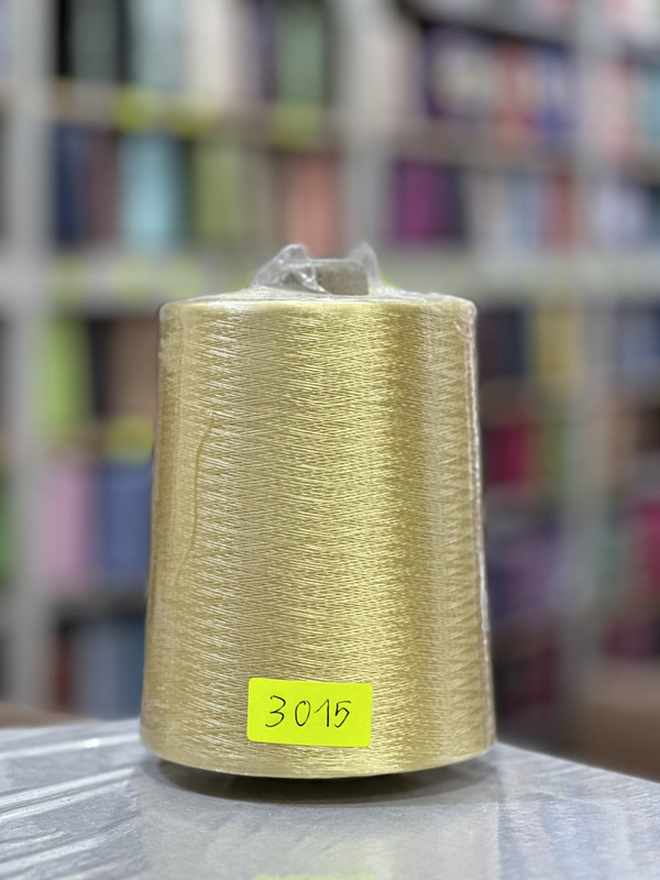 FIL RAYON CHINE – 3015 – Jaune pâle