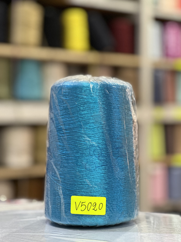 FIL RAYON CHINE - V5020 - Bleu turquoise