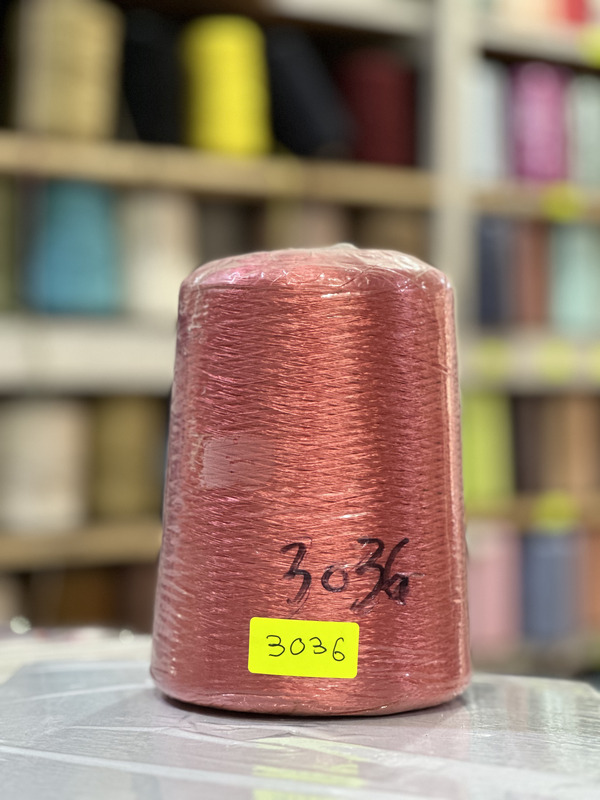 FIL RAYON CHINE - 3036 - Rose saumoné