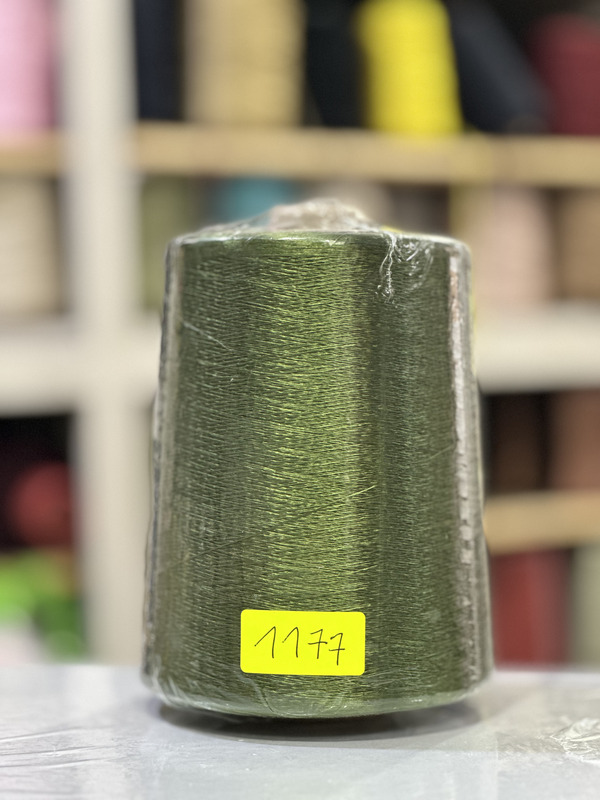 FIL RAYON CHINE – 1177 – Vert kaki